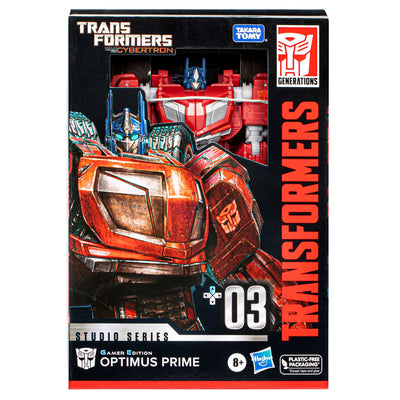 Transformers Studio Series Voyager 03 Gamer Edition Optimus Prime Figure - Presale