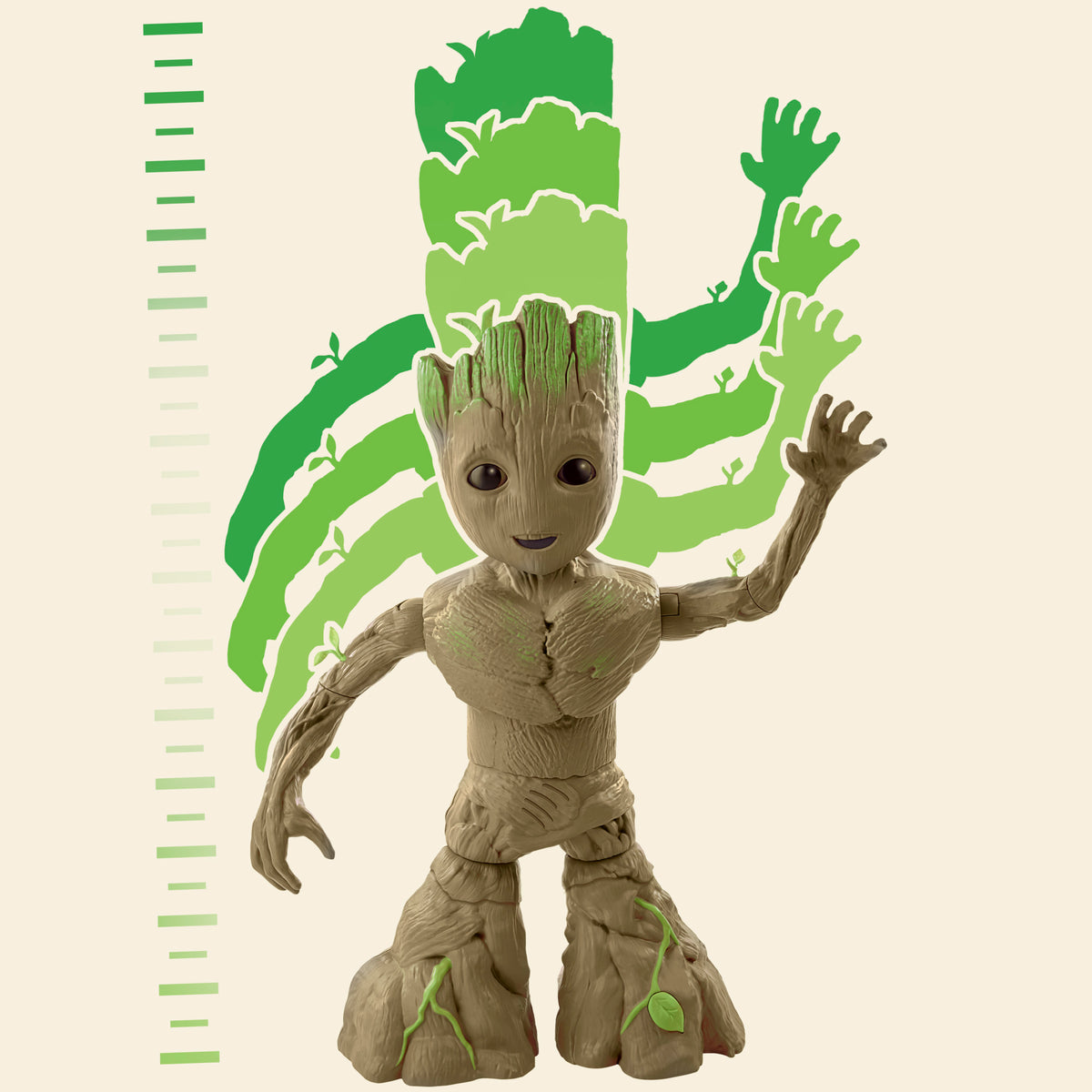 Marvel Studios I Am Groot Groove 'N Grow Groot, Figurine Interactive de 34  cm, Jouet de Super-héros : : Jeux et Jouets