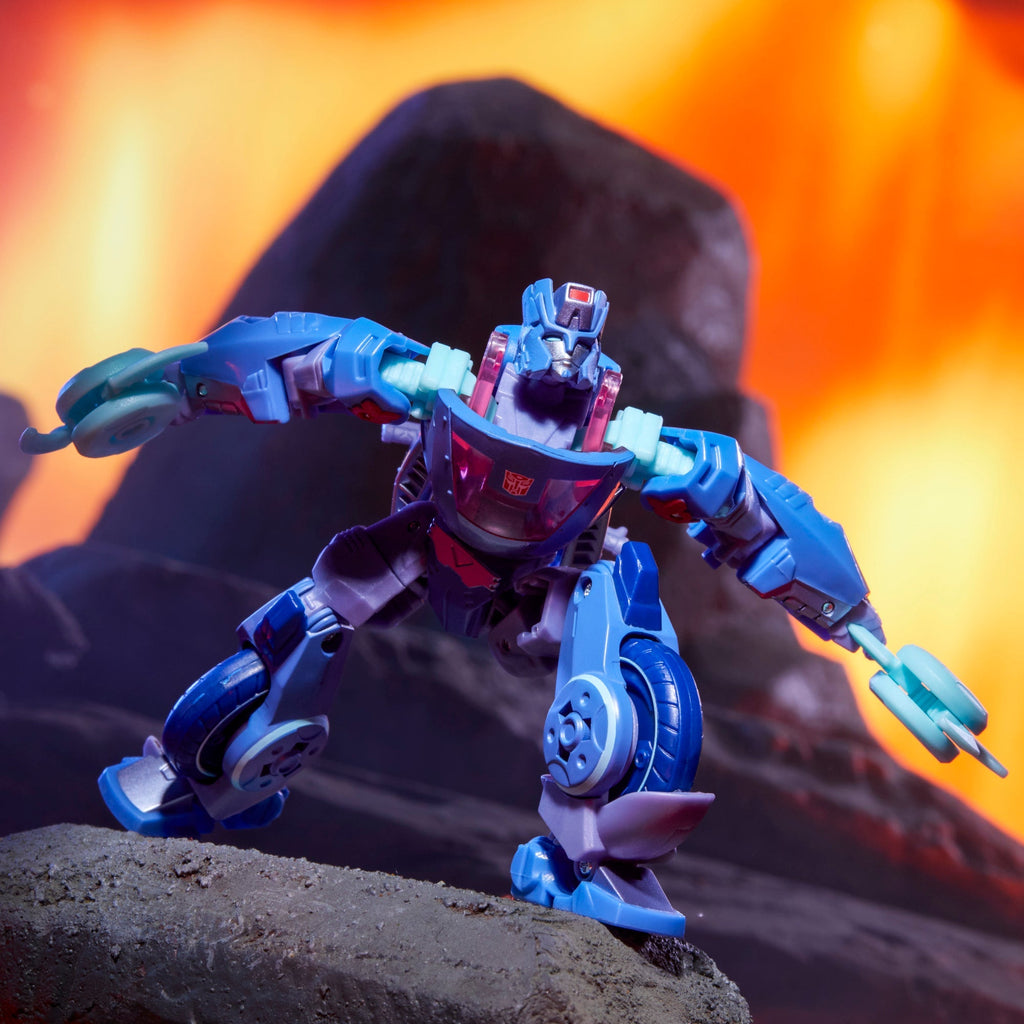 Transformers Legacy United, Deluxe Class, Chromia (universo Cyberverse) 