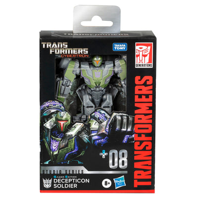 Transformers Generations Studio Series Deluxe 08 Soldat Decepticon Transformers: War for Cybertron