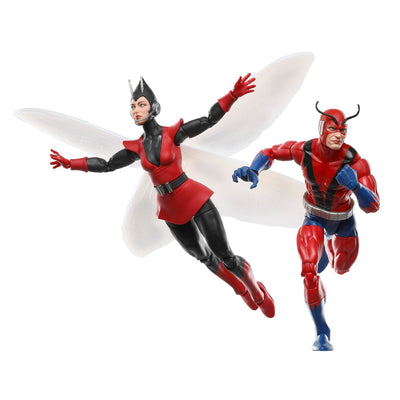 Marvel Legends Series - Hank Pym (Giant-Man) y Janet Van Dyne (Wasp)