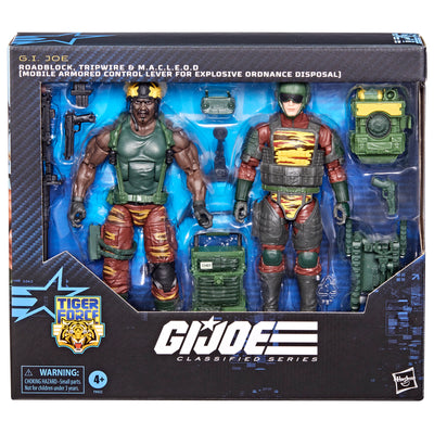 G.I. Joe Classified Series #126, Tiger Force Roadblock, Tripwire, & M.A.C.L.E.O.D. - Presale