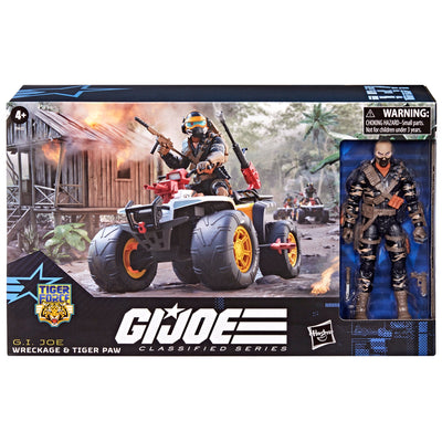 G.I. Joe Classified Series #137, Tiger Force Wreckage & Tiger Paw ATV - Presale