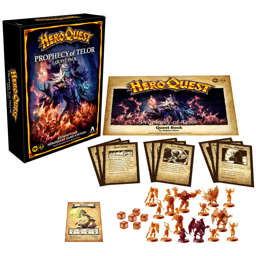 HeroQuest Prophecy of Telor Quest Pack English Version