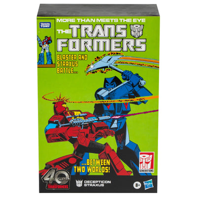 Transformers Generations, Decepticon Straxus, action figure ispirata ai fumetti 