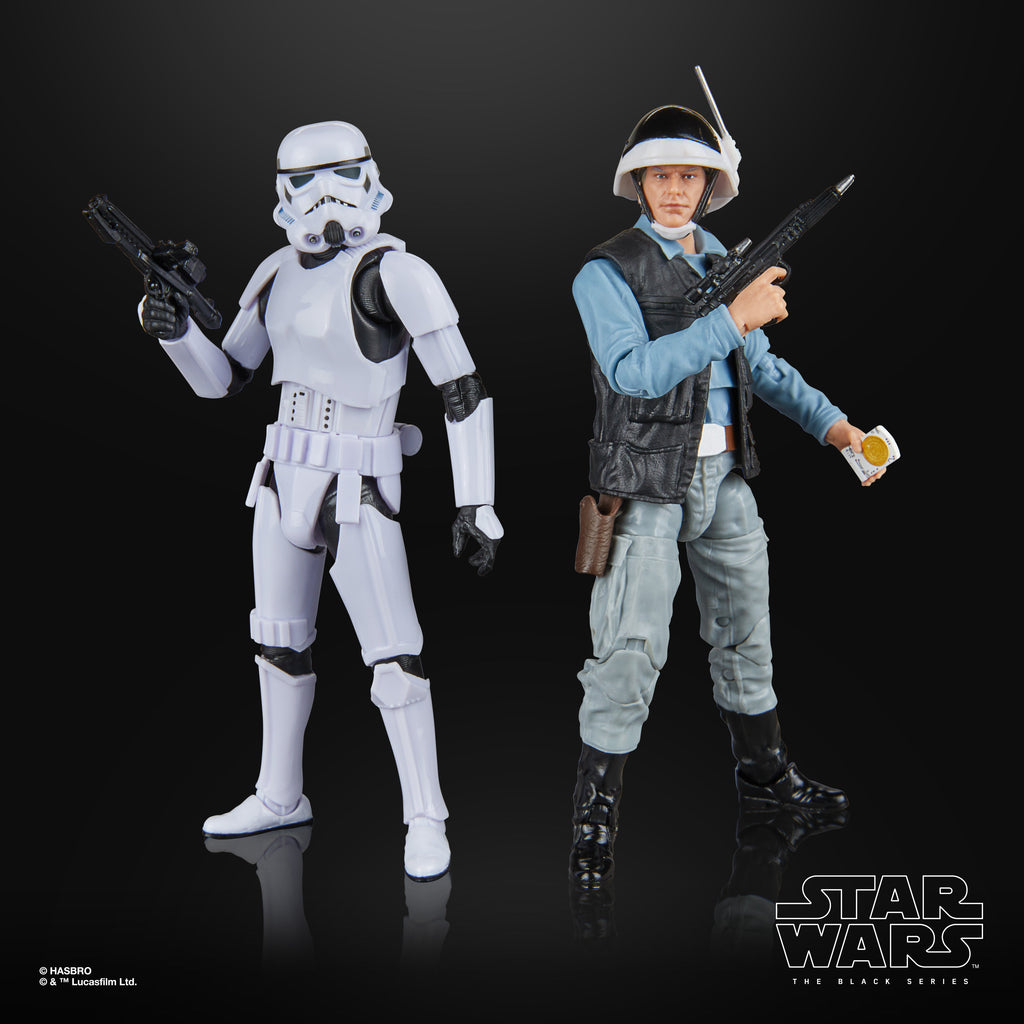 Star Wars The Black Series Soldat rebelle et Stormtrooper