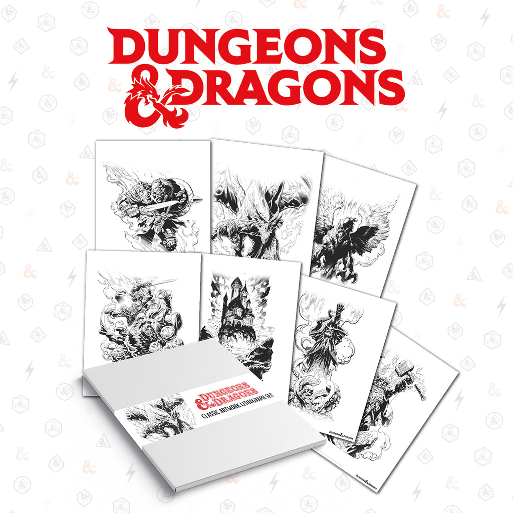 Dungeons & Dragons Coffret de lithographies