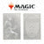Magic the Gathering Plaque de collection Chandra Nalaar édition limitée en métal plaqué argent .999  