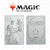 Magic the Gathering Plaque de collection Karn édition limitée en métal plaqué argent .999 