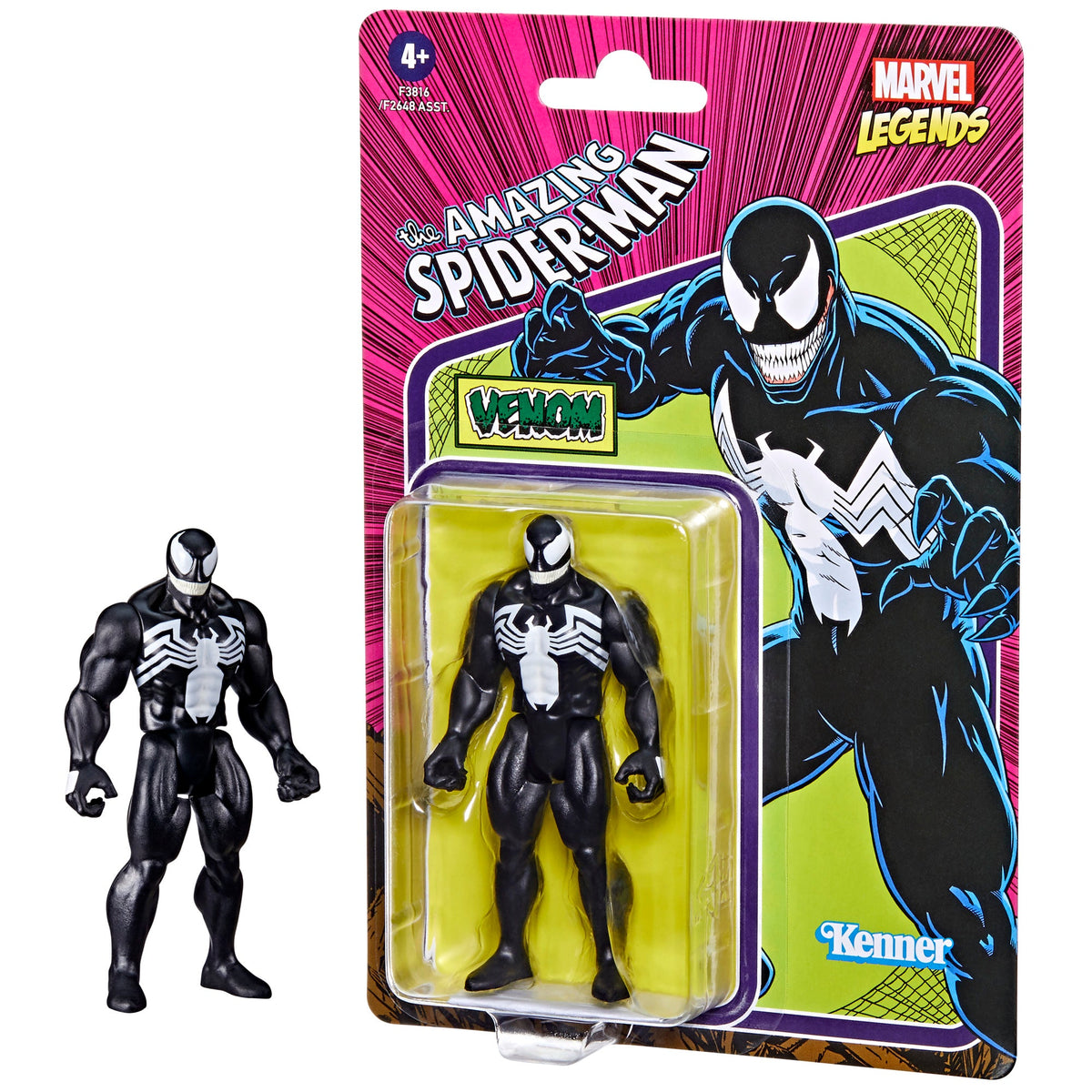 Hasbro Marvel Legends Retro 375 Venom Figure – Hasbro Pulse - EU