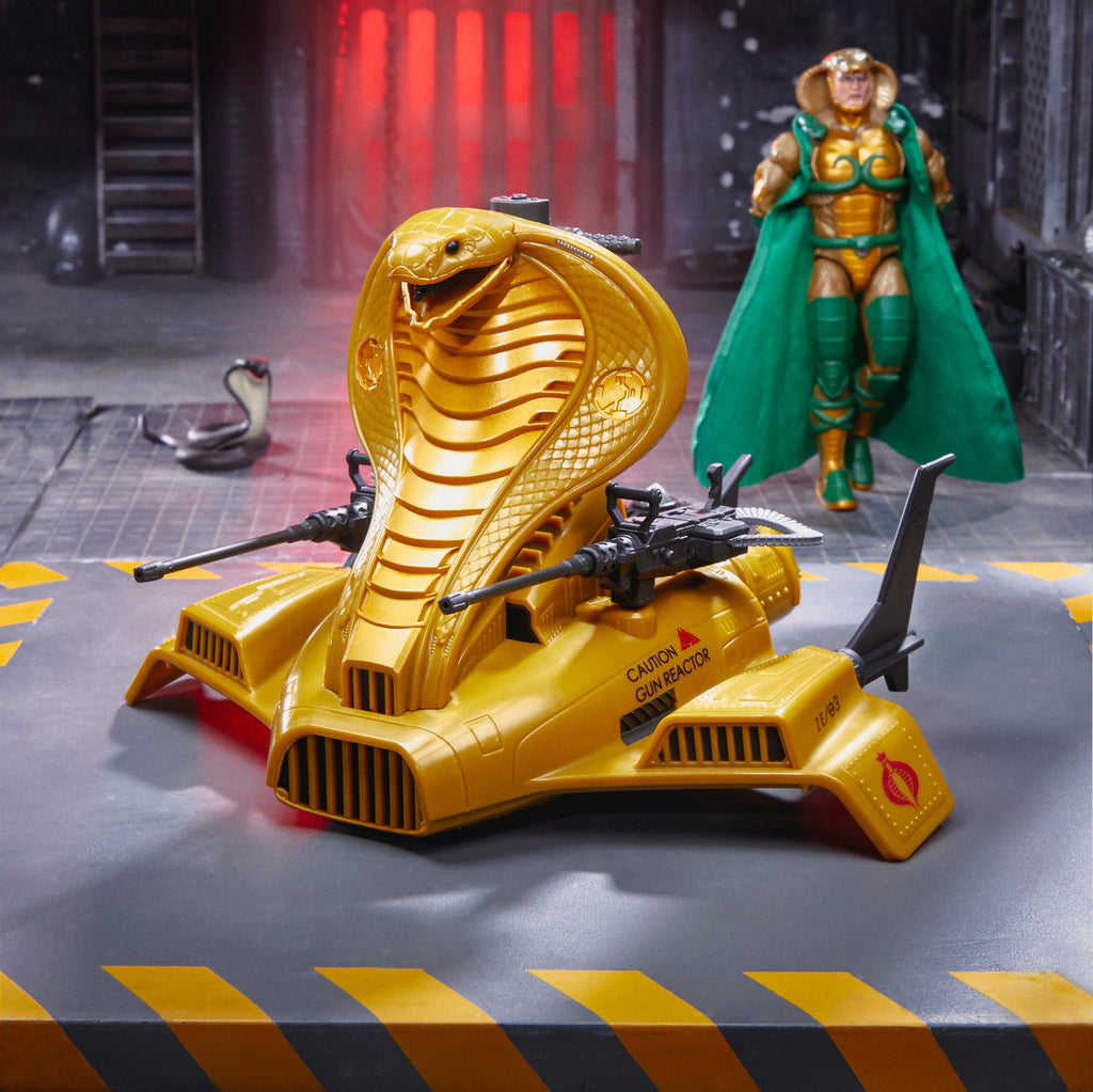 G.I. Joe Classified Series Serpentor & Air Chariot Figure and Vehicle
