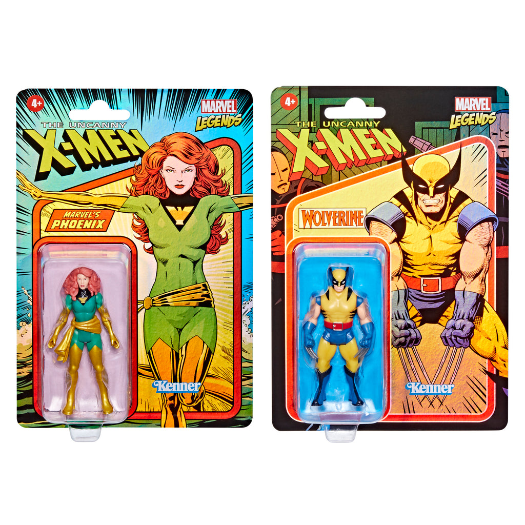 Multiempaque X-Men retro 375 Marvel Legends