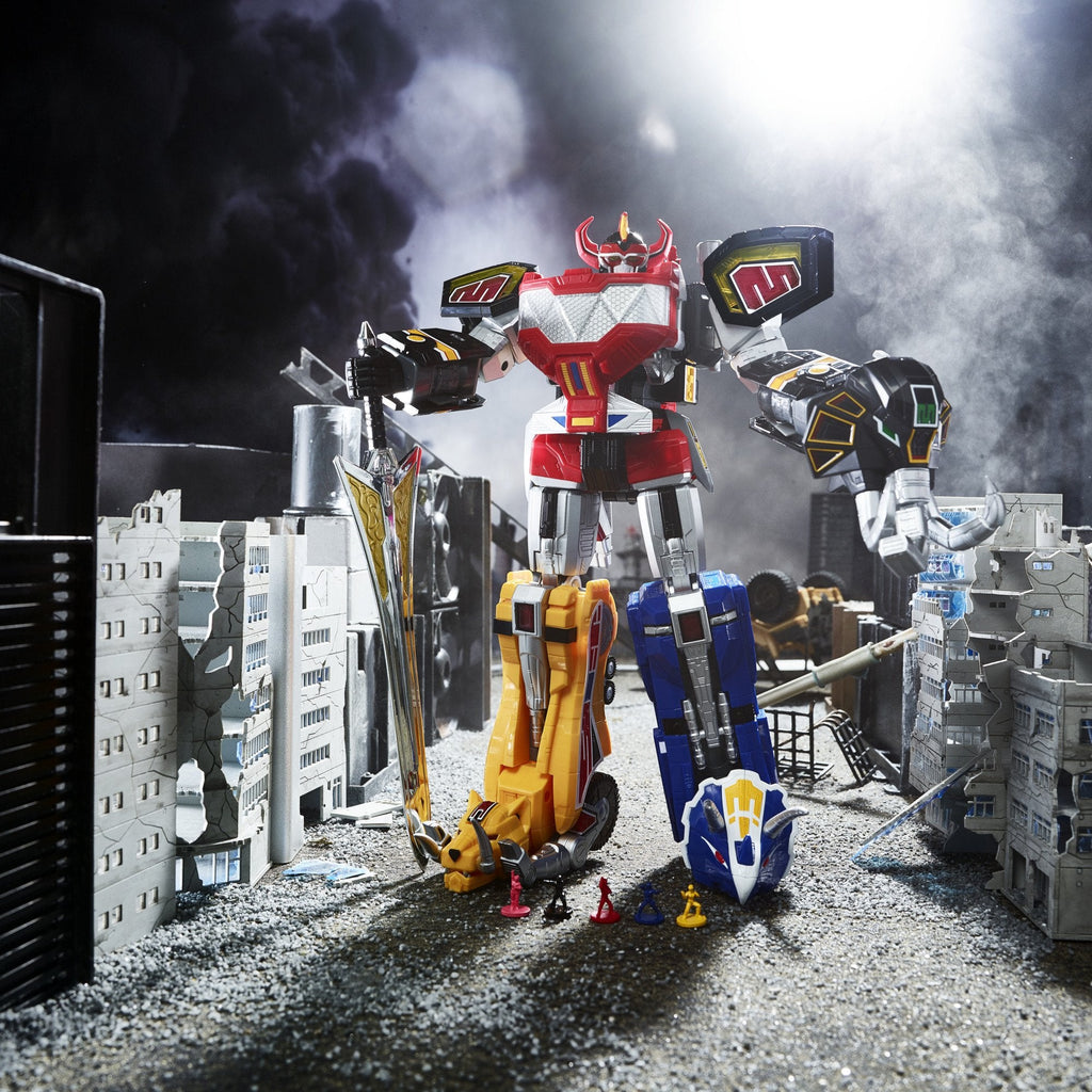 Hasbro Power Rangers Lightning Collection Zord Ascension Project - Mighty Morphin Dino Megazord