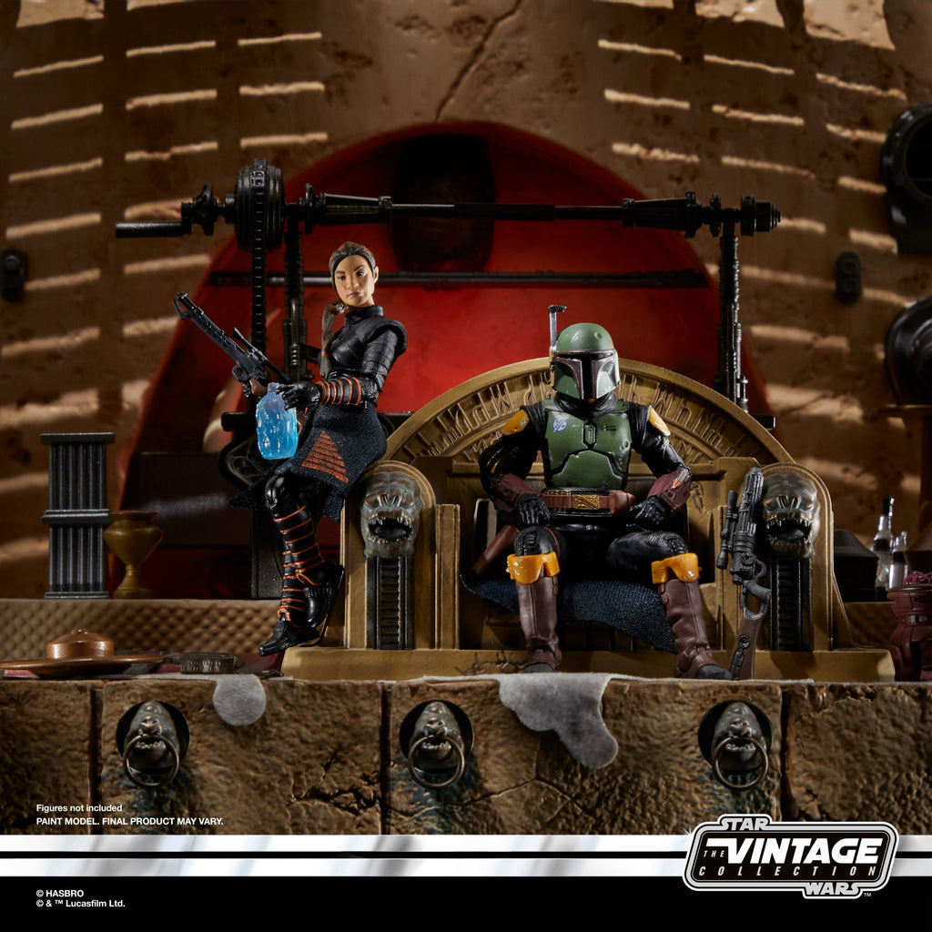 Star Wars The Vintage Collection Boba Fetts Thronsaal 
