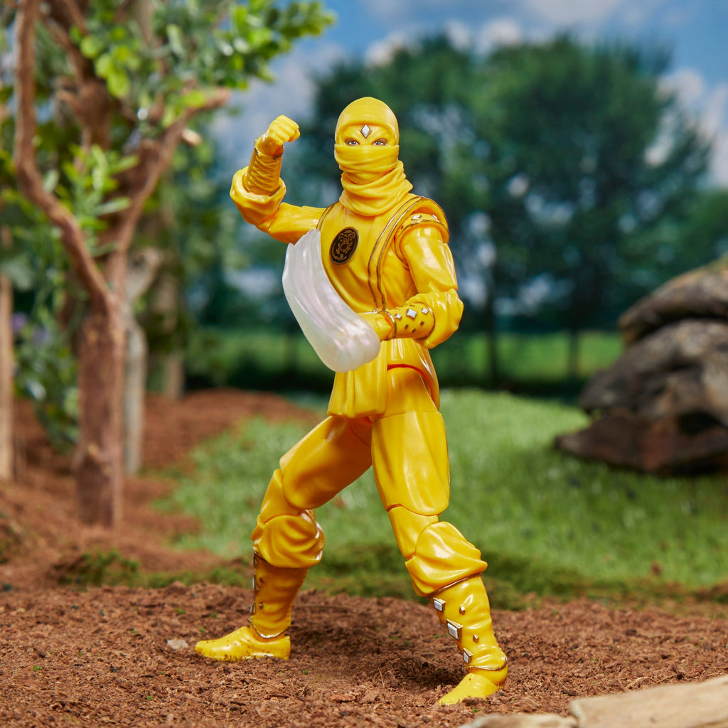 Power Rangers, Lightning Collection, action figure del Ranger Giallo ispirata alla serie 