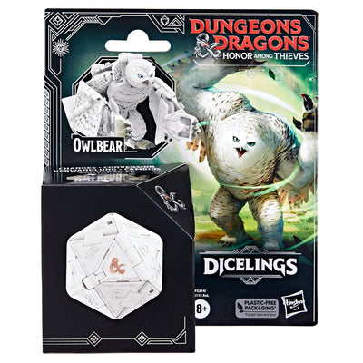 Dungeons & Dragons Honor Among Thieves D&D Dicelings Weißer Eulenbär