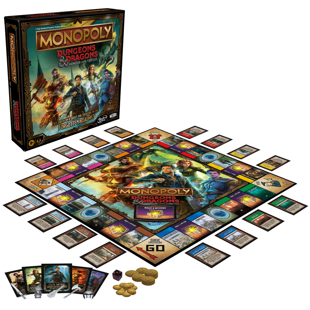 Monopoly Dungeons & Dragons: Honour Among Thieves (Select Language)
