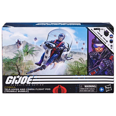 G.I. Joe Classified Series 79 Tele-Viper & Cobra Flight Pod (Trubble Bubble)