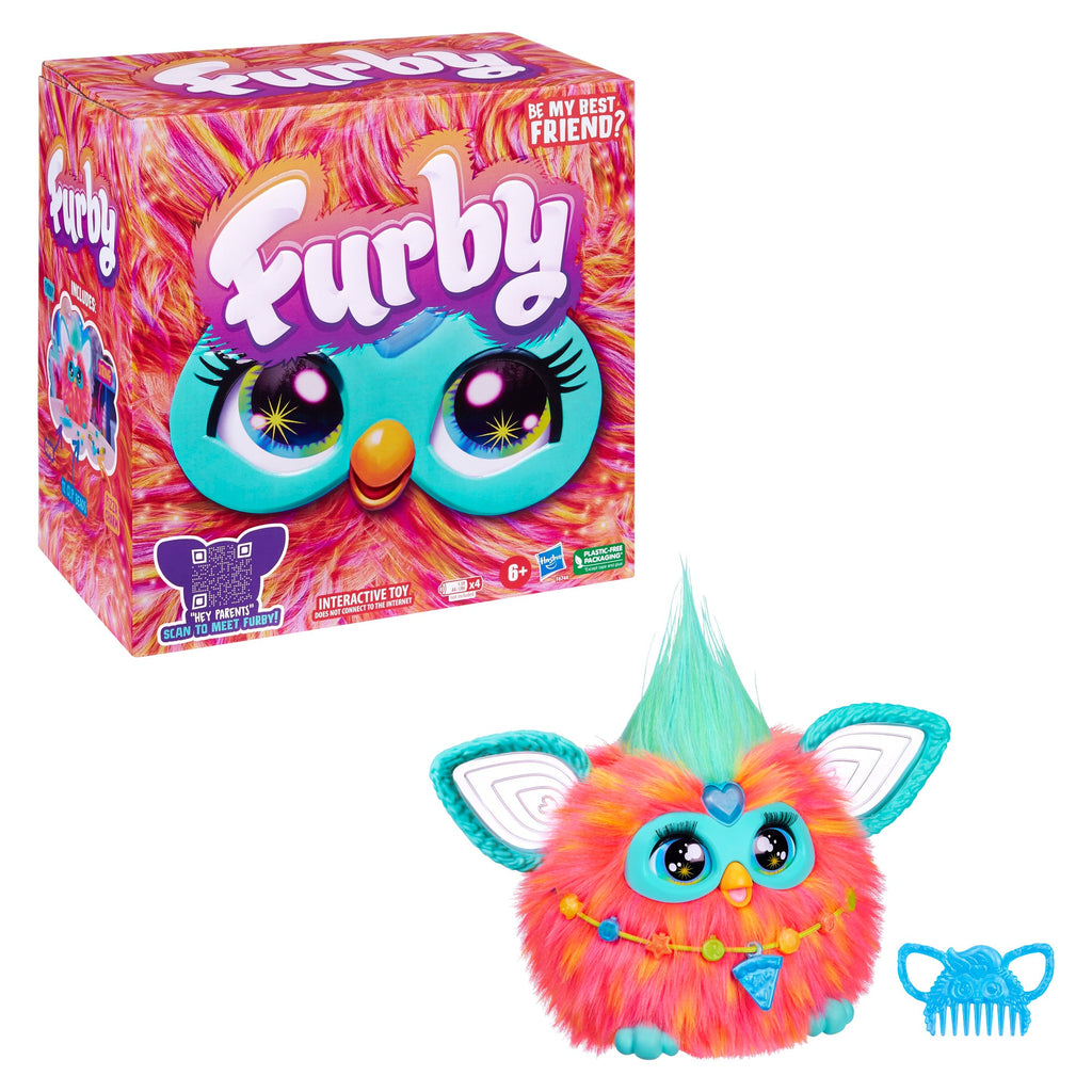 Furby Corallo, giocattolo interattivo 