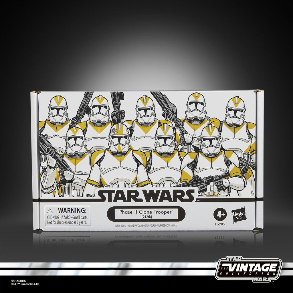 Star Wars La colección Vintage Phase II Clone Trooper (212th)