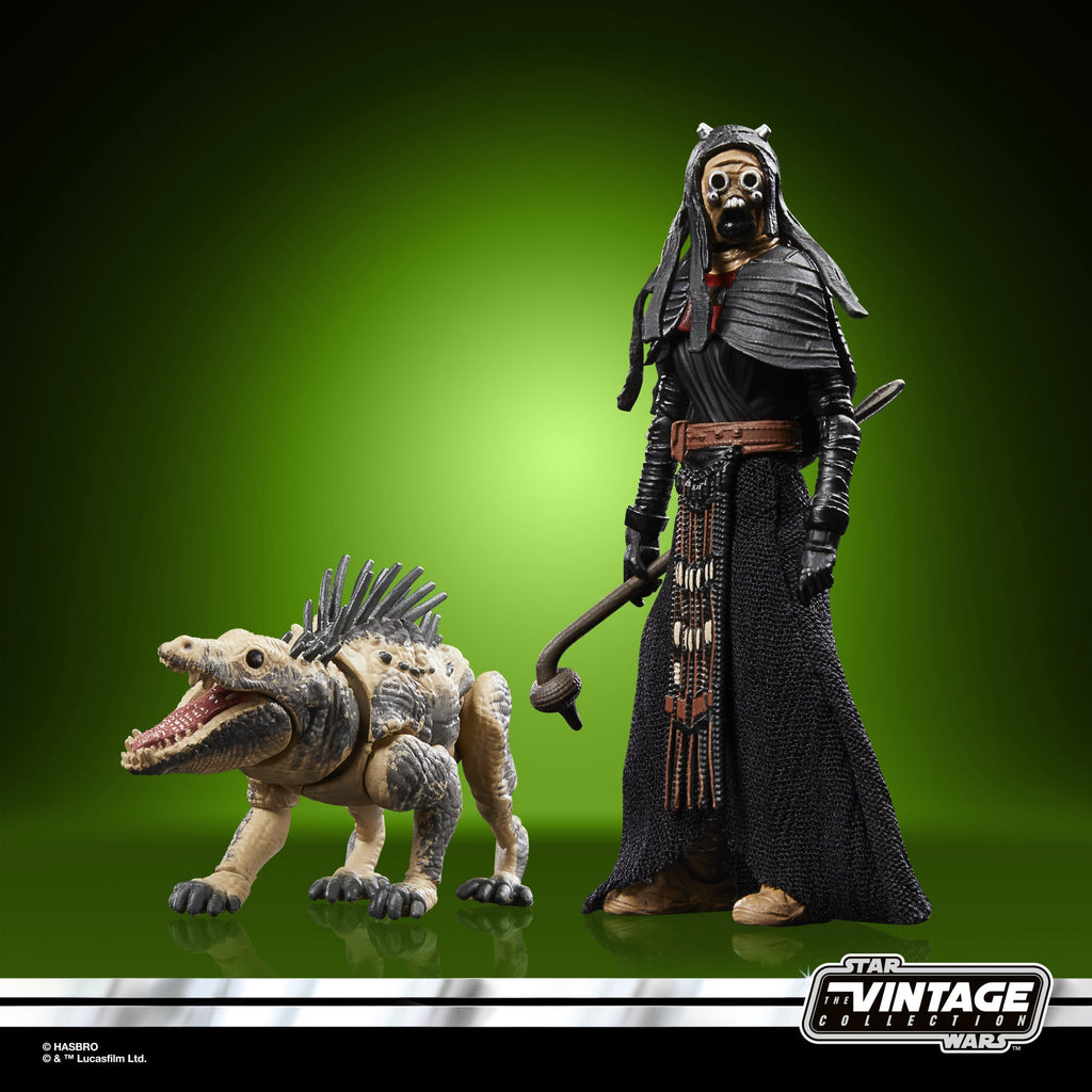 Hasbro Star Wars The Vintage Collection, Guerriero Tusken e Massiff