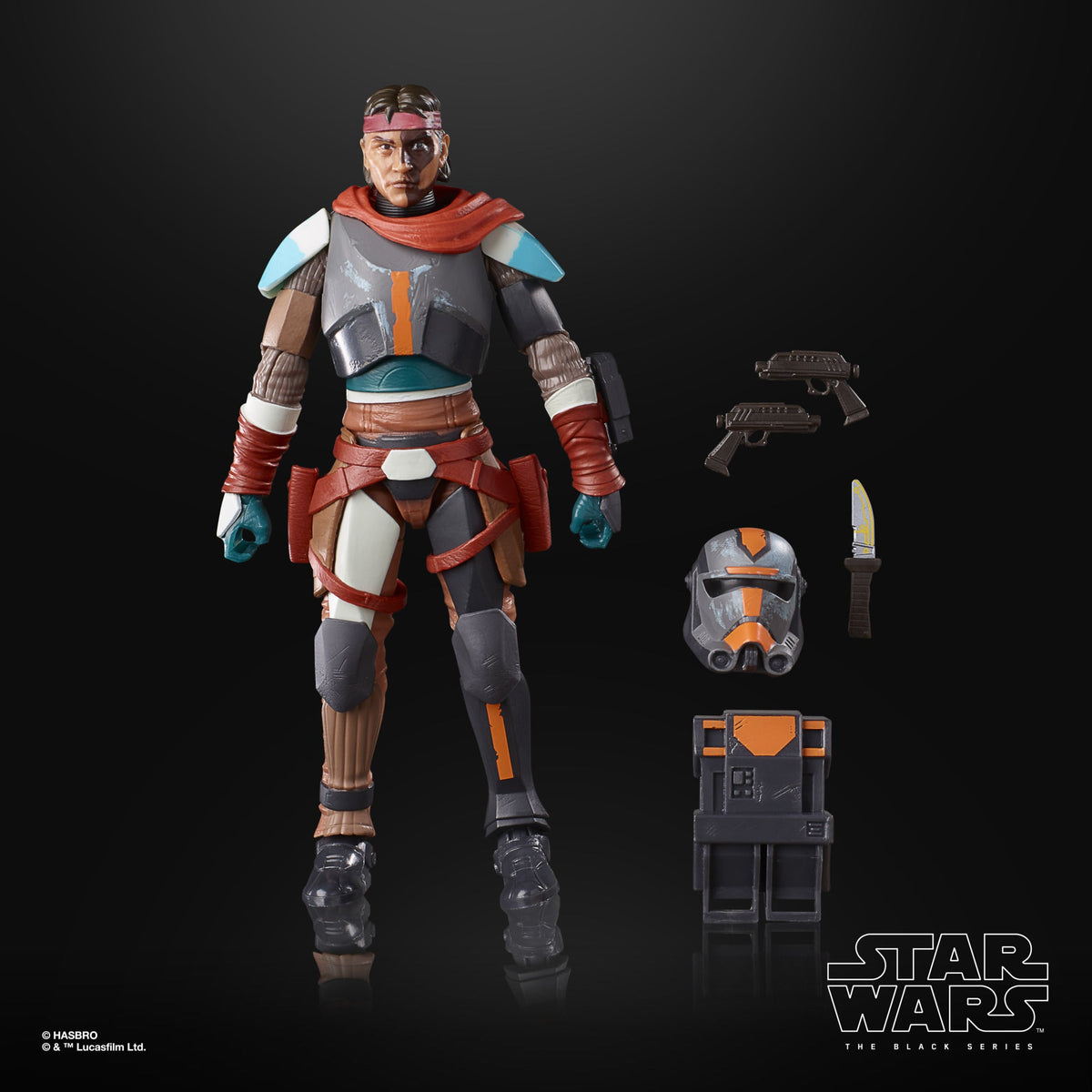 Exclusive Star Wars The Black Series Hunter (Mercenary Gear). Preorder.  Available in September 2023.