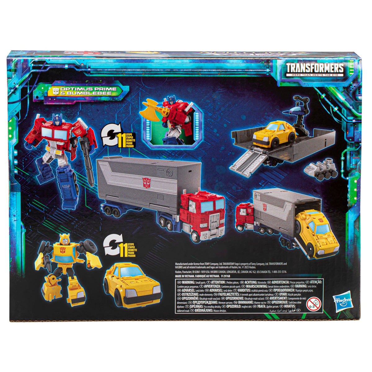 Transformers Legacy Evolution Core Class Optimus Prime & Bumblebee – Hasbro  Pulse - EU