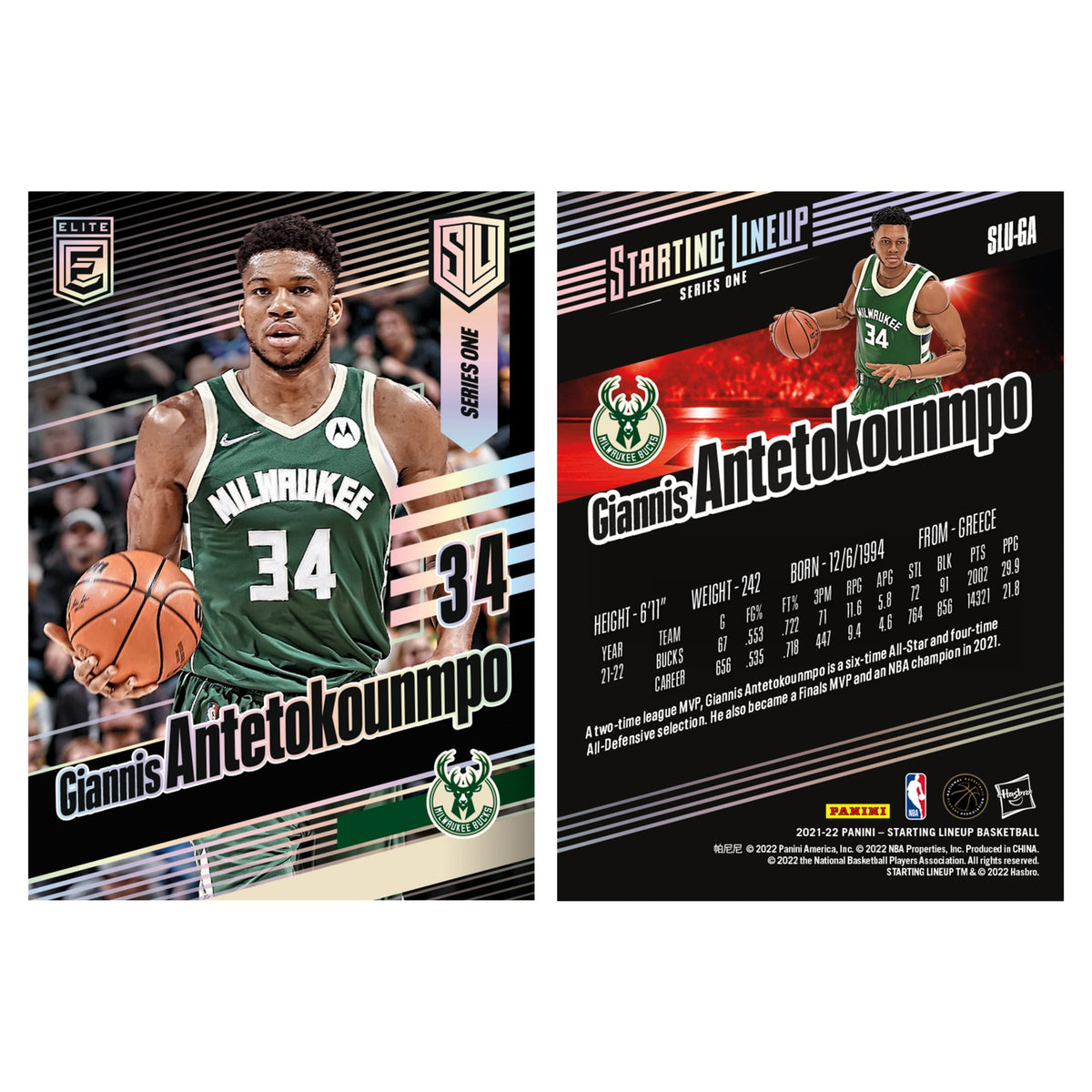 Hasbro Starting Lineup NBA Series 1 Giannis Antetokounmpo Figure – Hasbro  Pulse