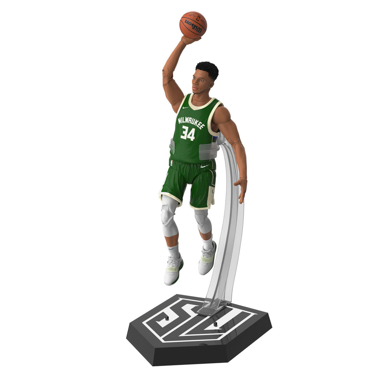 Bucks Giannis Antetokounmpo 2021 Game Used Signed Green Nike Icon Jersey  BAS