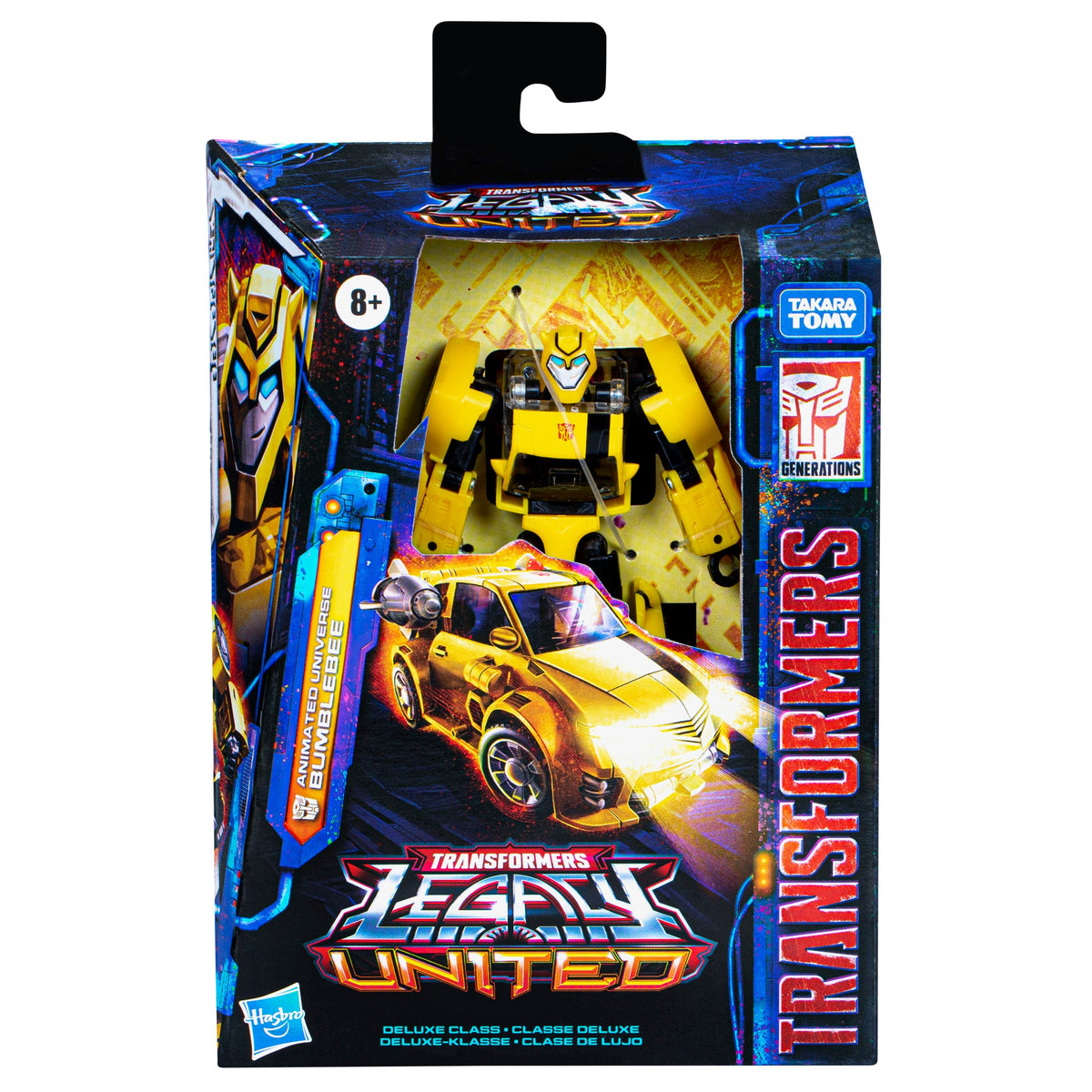 Transformers Legacy United Deluxe Class Animated Universe Bumblebee - –  Hasbro Pulse - UK