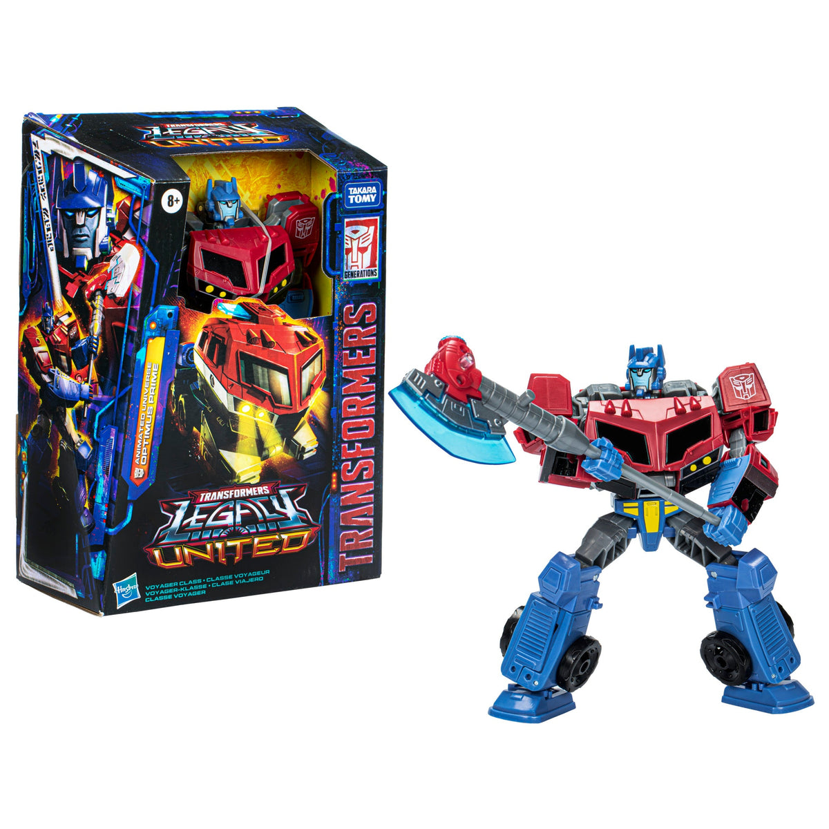 Transformers Legacy United Animated Universe Optimus Prime Voyager