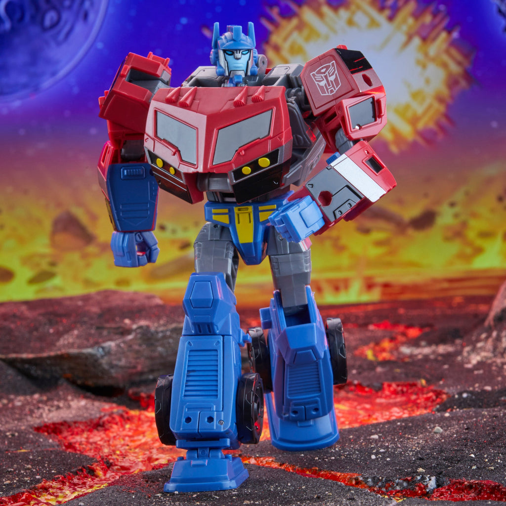 Transformers Legacy United - Clase viajero - Animated Universe Optimus Prime 