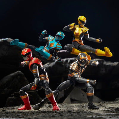 Power Rangers Lightning Collection Omega Rangers Figures - Presale