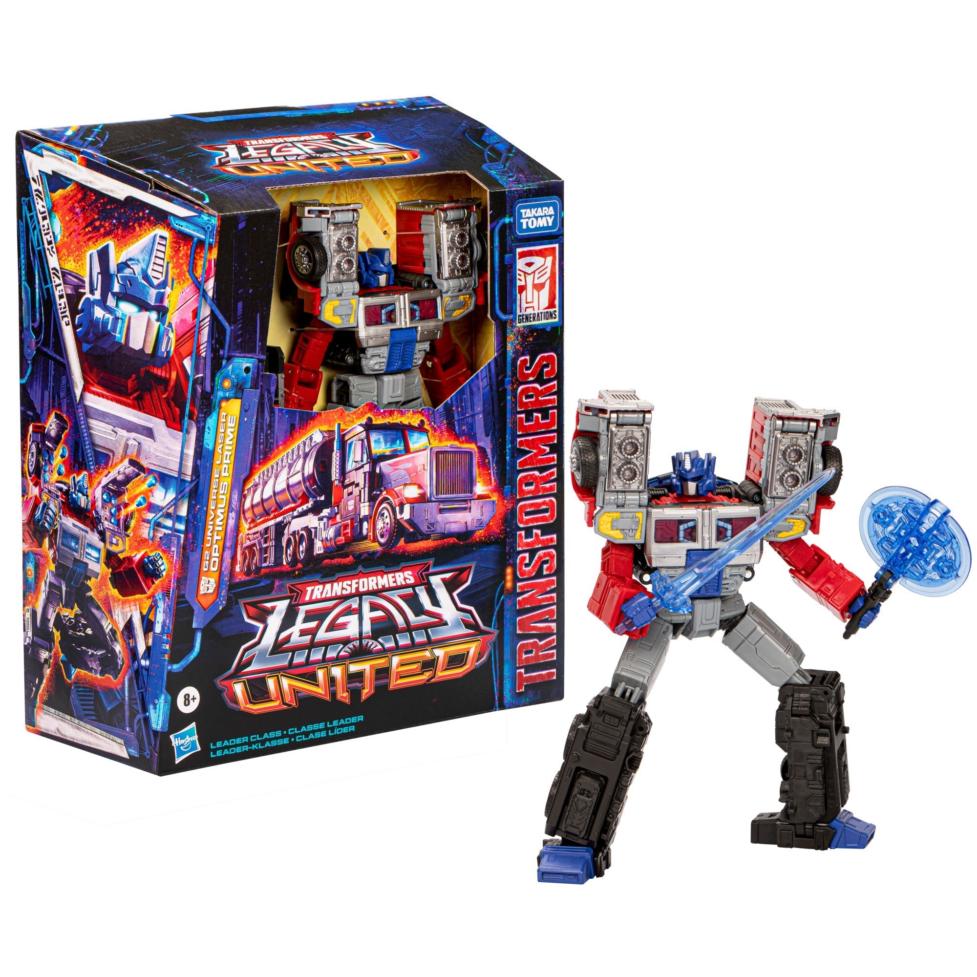 Transformers Legacy United Leader Class G2 Universe Laser Optimus