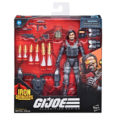 G.I. Joe Classified Series #118, Iron Grenadier Metal-Head - Presale