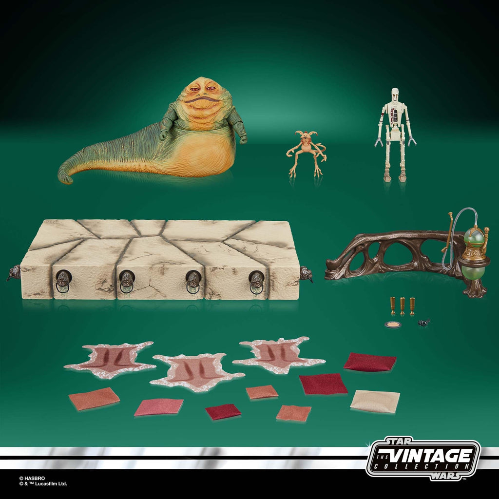 Hasbro Star Wars The Vintage Collection,  set di Jabba the Hutt