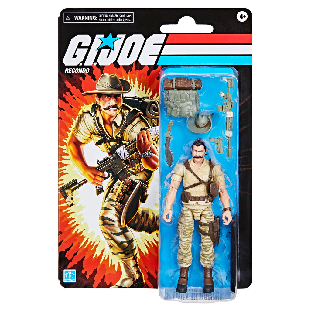 G.I. Joe Classified Series pack rétro sur blister Recondo 