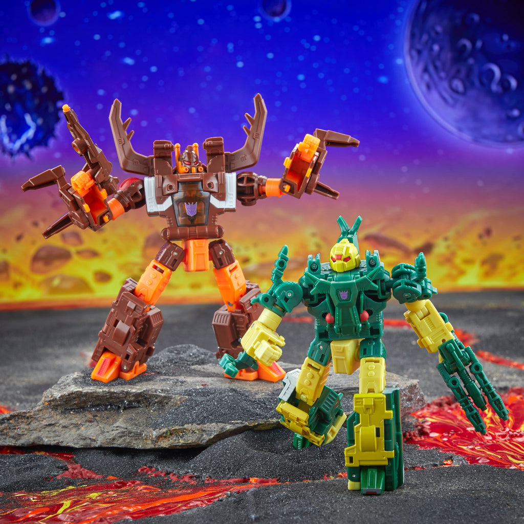 Transformers Legacy United, Doom ‘n Destruction Collection, Pack de 3 figuras