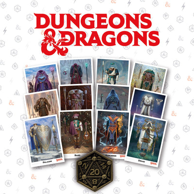 Dungeons and Dragons Classic Coins & Cards Set
