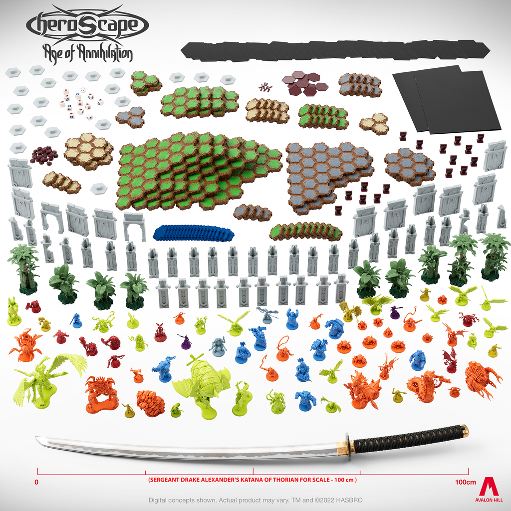 HEROSCAPE AGE OF ANNIHILATION: Vanguard Edition - Not available for shipping in France